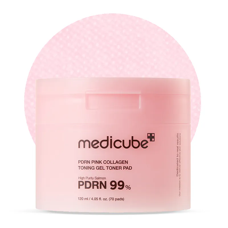 Medicube PDRN Pink Collagen Gel Toner Pad